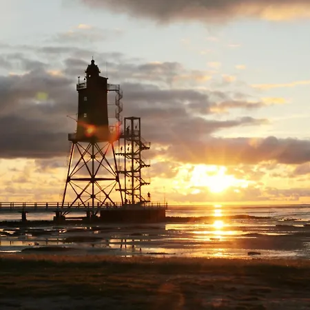 Apartament De Kattuul Direkt Am Nordseedeich Dorumer Neufeld