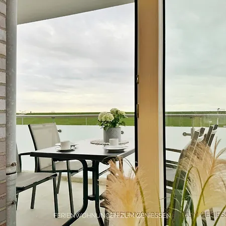 De Kattuul Direkt Am Nordseedeich