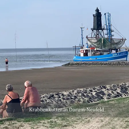 Appartement De Kattuul Direkt Am Nordseedeich *