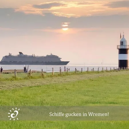 De Kattuul Direkt Am Nordseedeich * Dorumer Neufeld